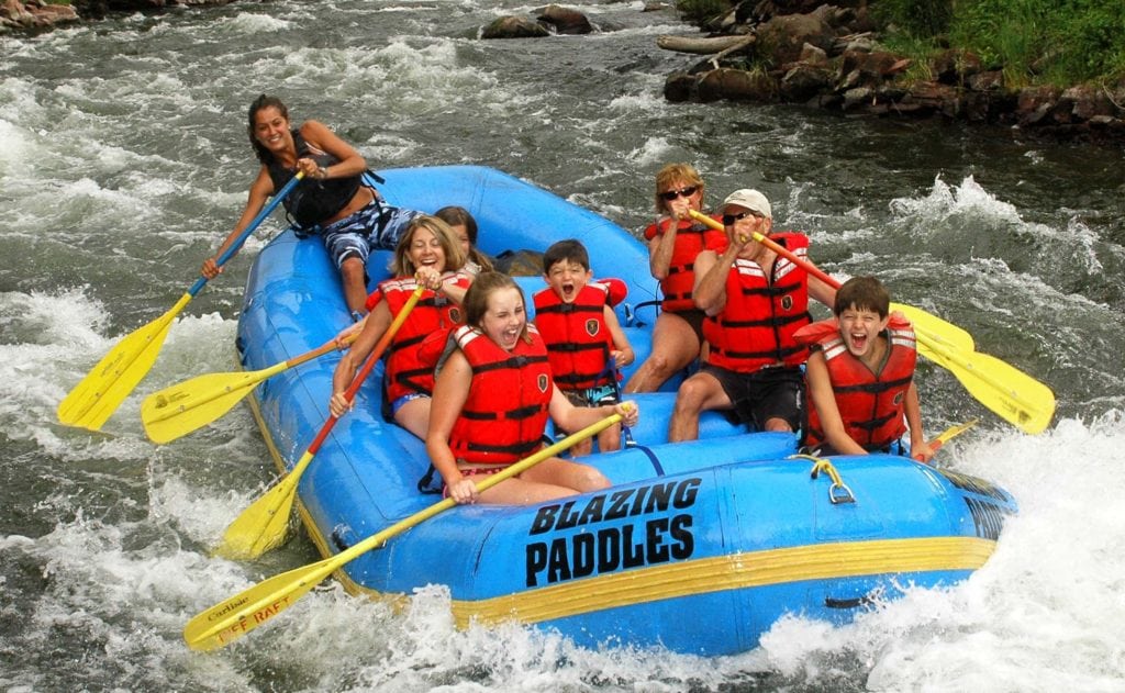 devon white water rafting