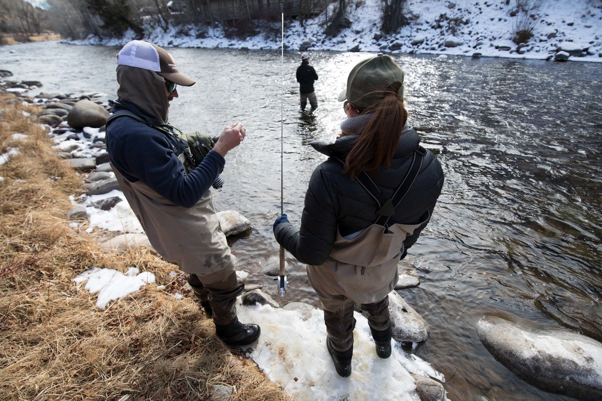 Winter Fly Fishing  Aspen Outfitting Company